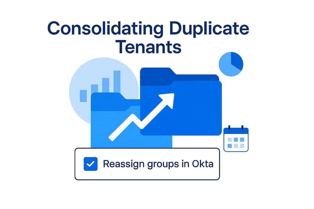 A team collaborates on data consolidation, ensuring a smooth tenant exit and preventing file sprawl.