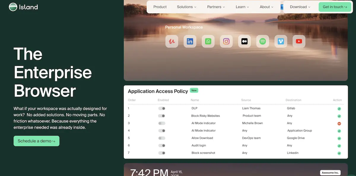 island browser